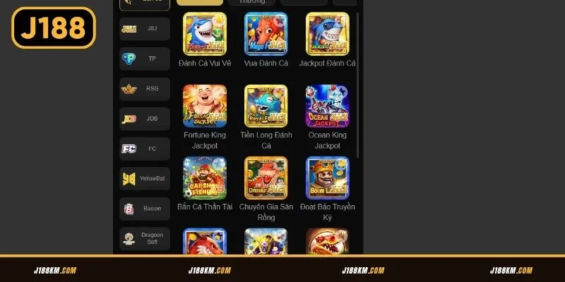 Các tựa game săn thưởng tiêu biểu tại J188