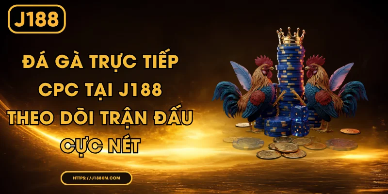 Đá Gà Trực Tiếp CPC Tại J188 - Theo Dõi Trận Đấu Cực Nét