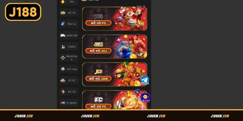 Khám phá các nhà cung cấp nổ hũ uy tín