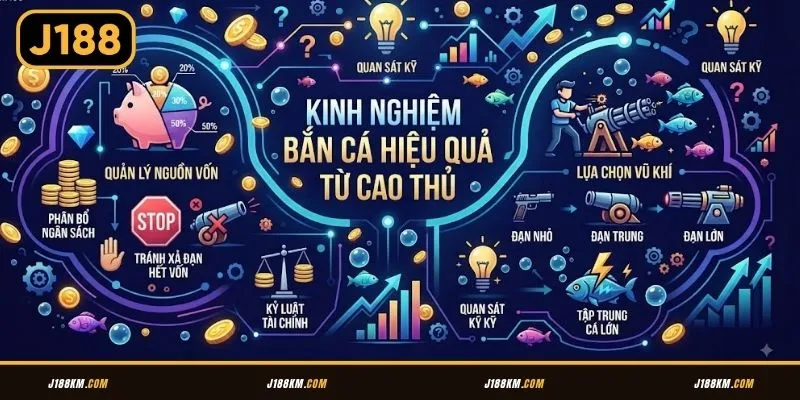 Kinh nghiệm chơi săn cá hiệu quả từ cao thủ