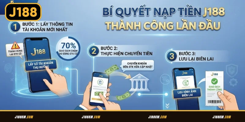 Mẹo nạp tiền J188 đơn giản, thành công