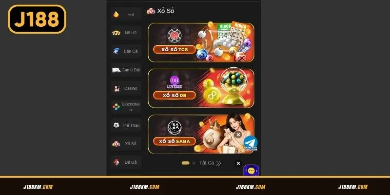 Xổ số J188 - Nơi bất cứ ai cũng có thể chốt số và thắng lớn